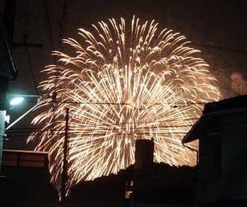 お盆の花火大会🎆✨